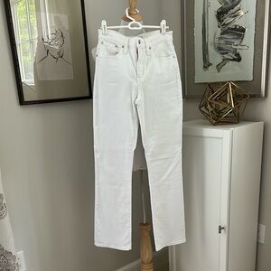 Madewell white Cali Demi boot Jean
Size 26T